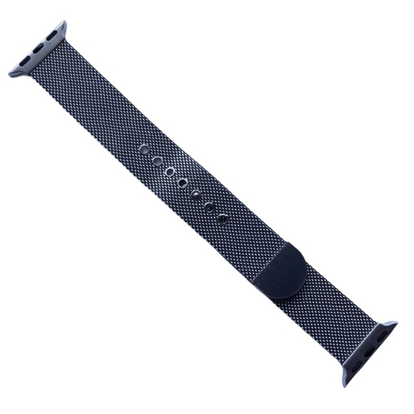 NEW Silver Milanese Band Apple Watch 38/40/41mm M/L Stainless Steel - Picture 4 of 7